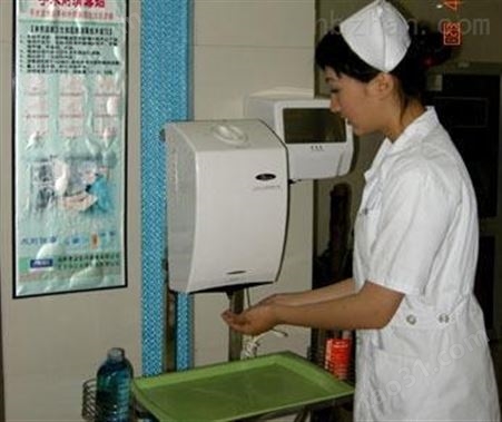 河南郑州自动红外感应手消毒器医院药厂食品厂认证杀菌净手设备